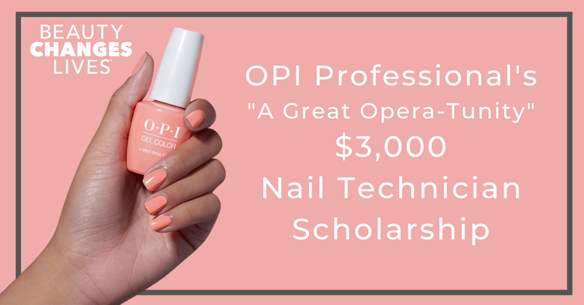 OPI Professional Nail Technician Scholarship