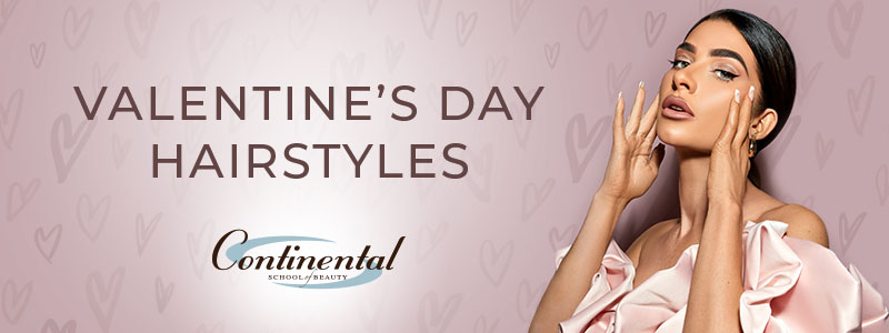Top Valentine's Day Hairstyles graphic