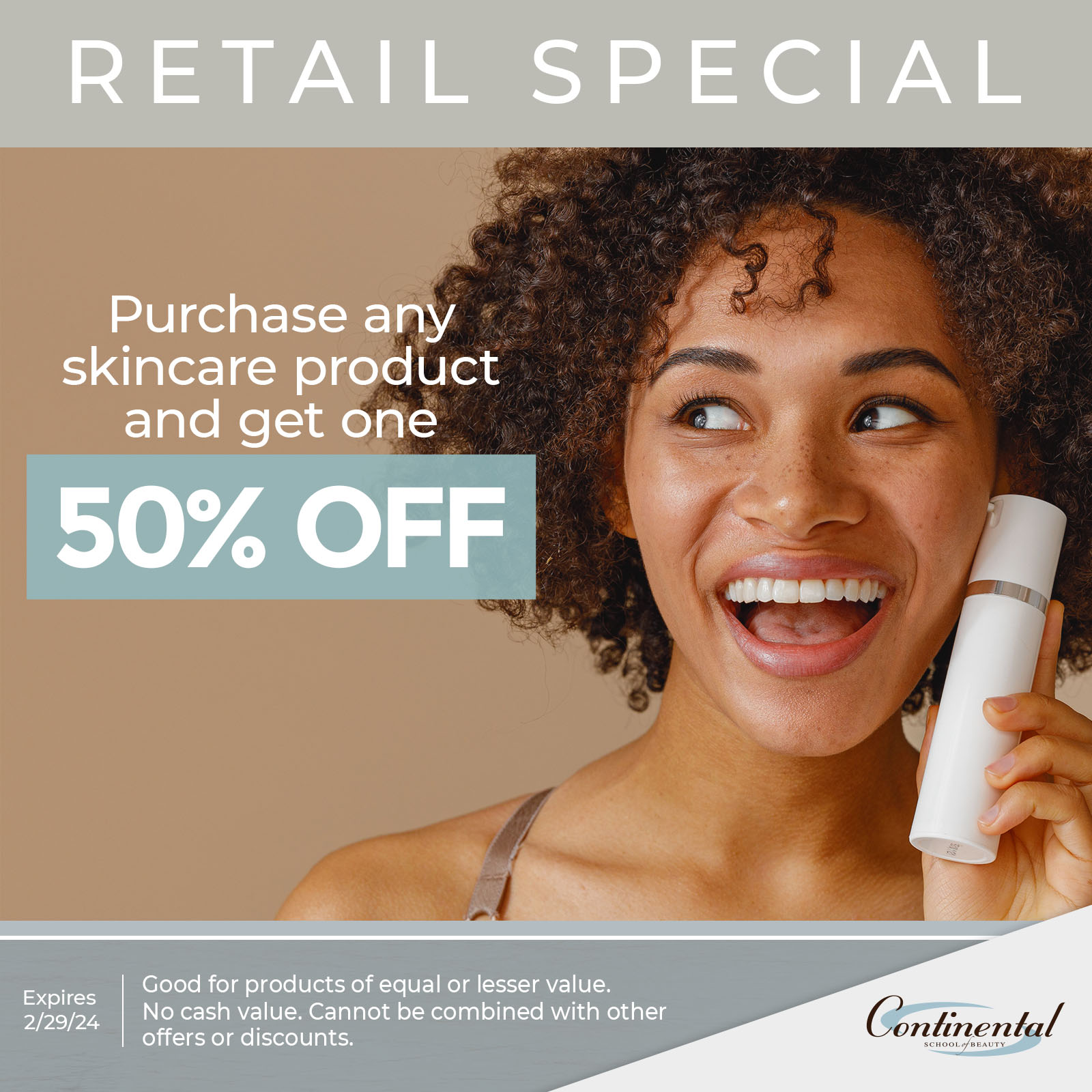 Coupons | Continental School of Beauty